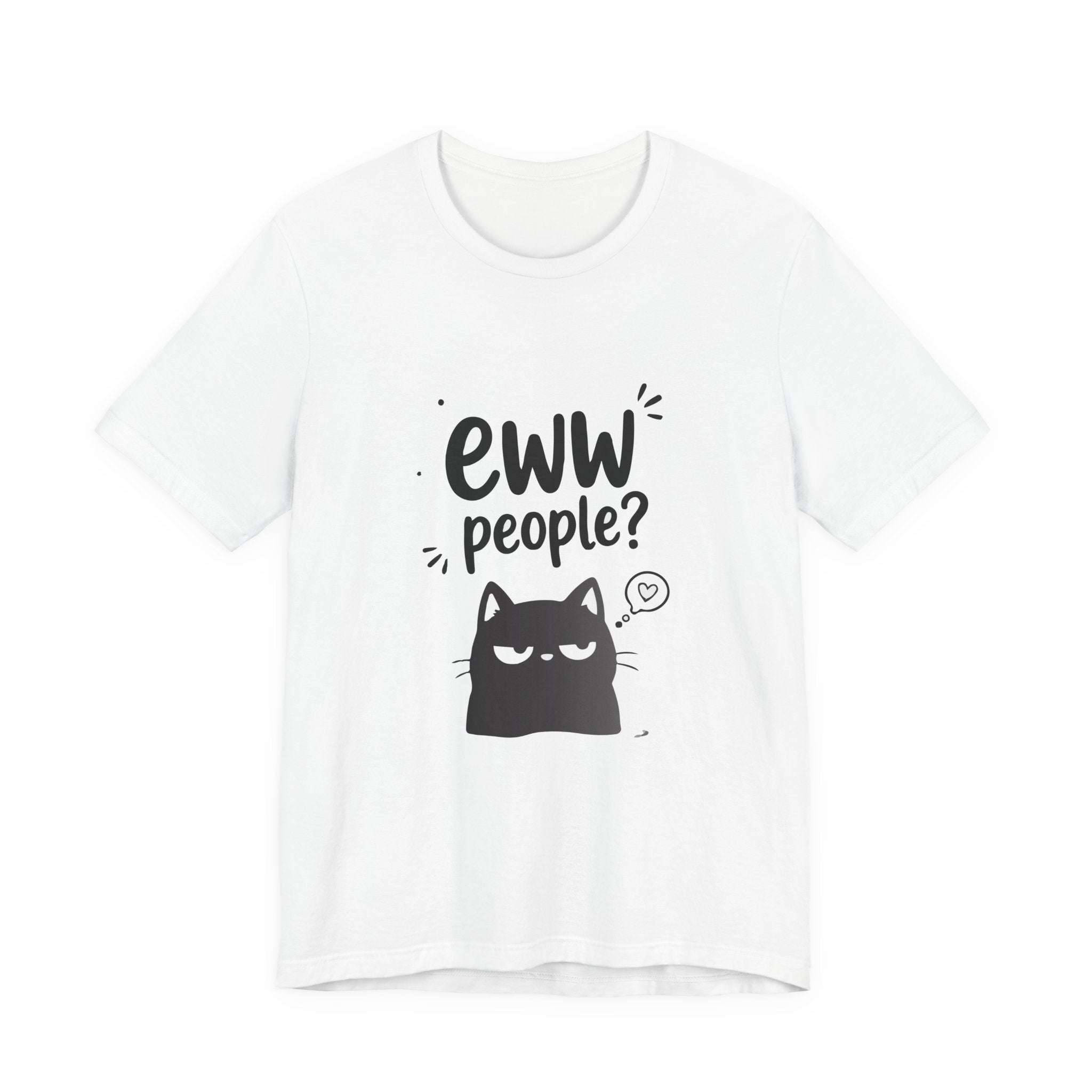 Eww People? Cute Monster Graphic Tee - Funny Anti-Social T-Shirt