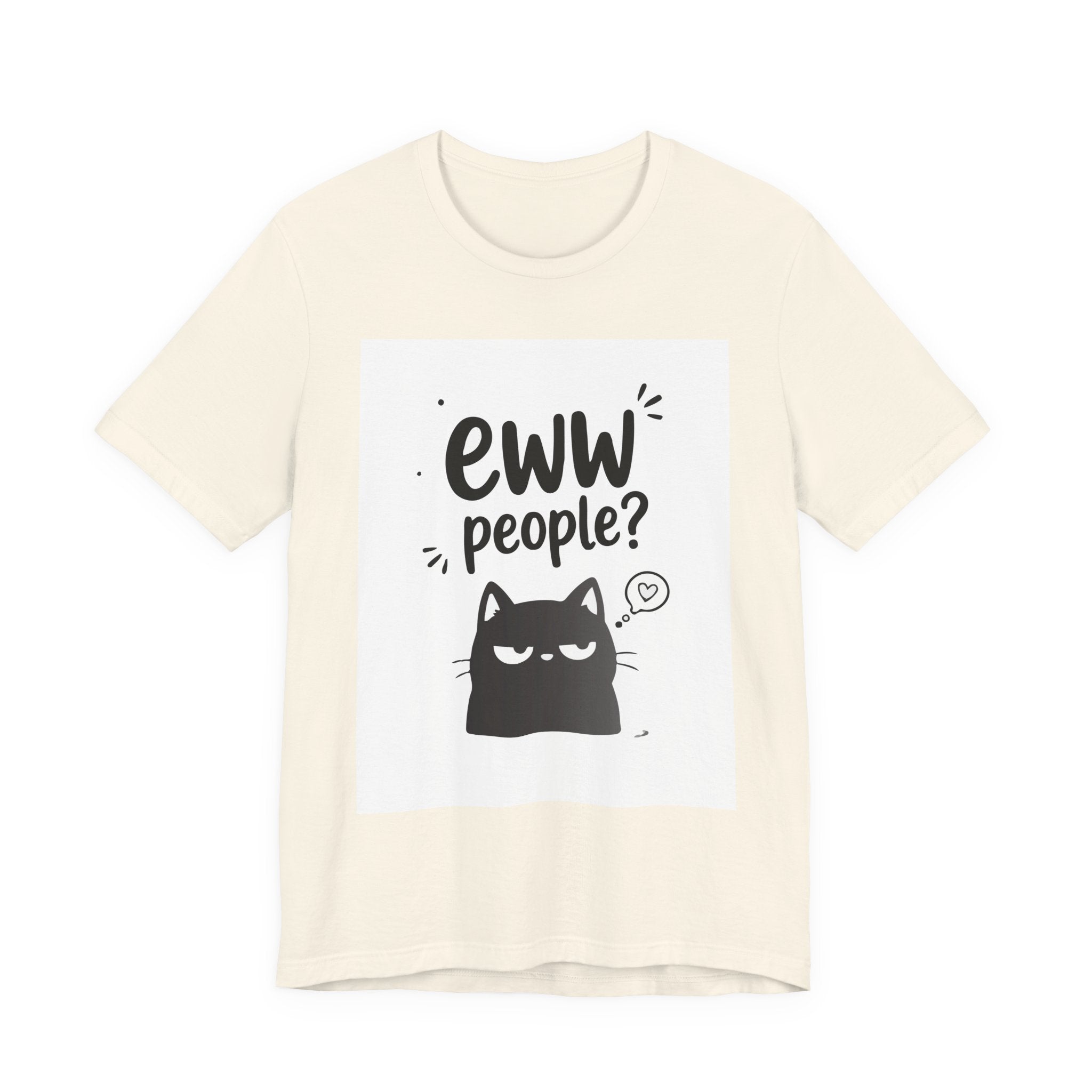Eww People? Cute Monster Graphic Tee - Funny Anti-Social T-Shirt