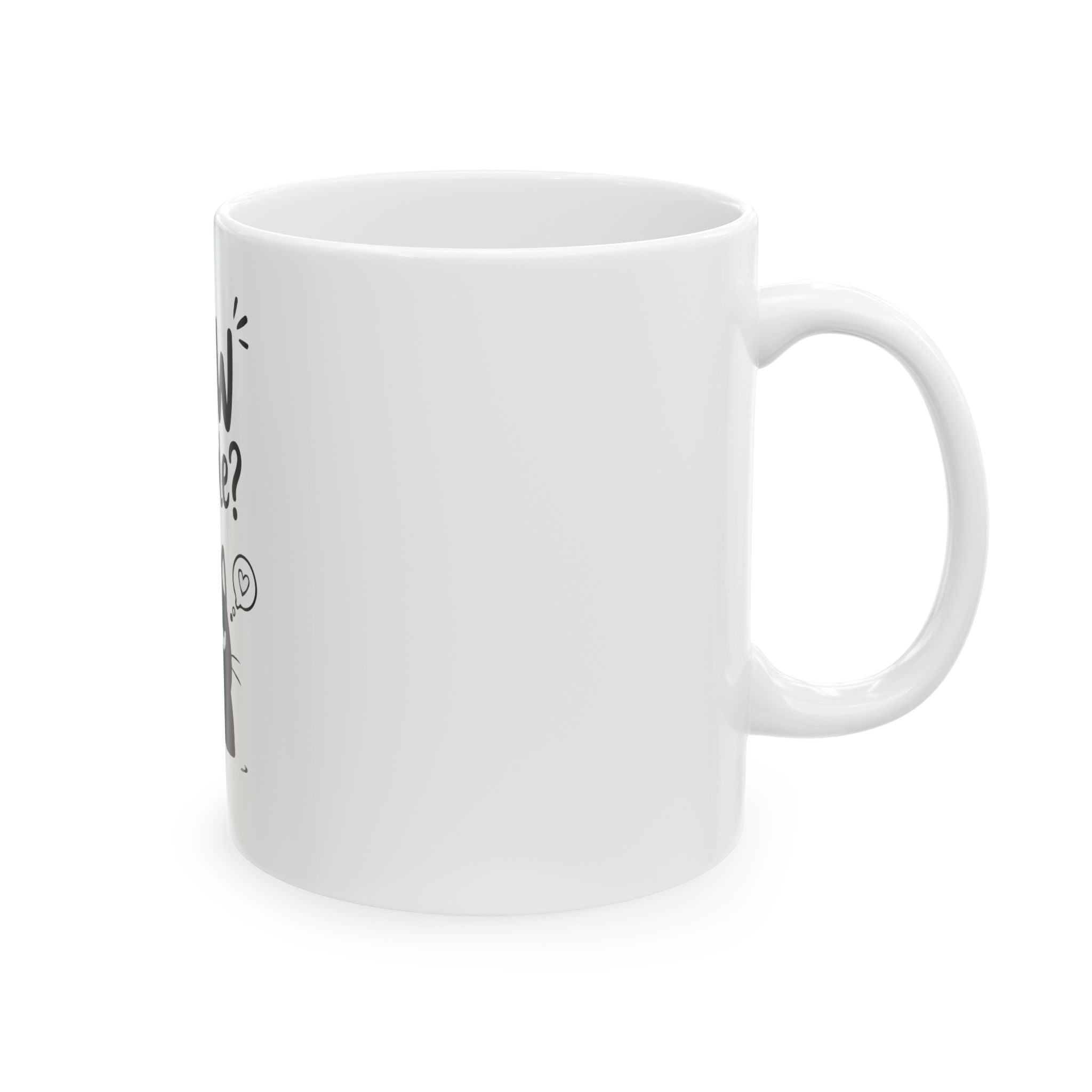 Eww People? Cat Mug — Funny Anti-Social Ceramic Coffee Cup (11oz & 15oz)